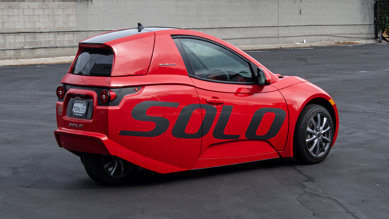 Illustration for article titled The Electra Meccanica Solo Is a Supercar For Efficiency Freaks